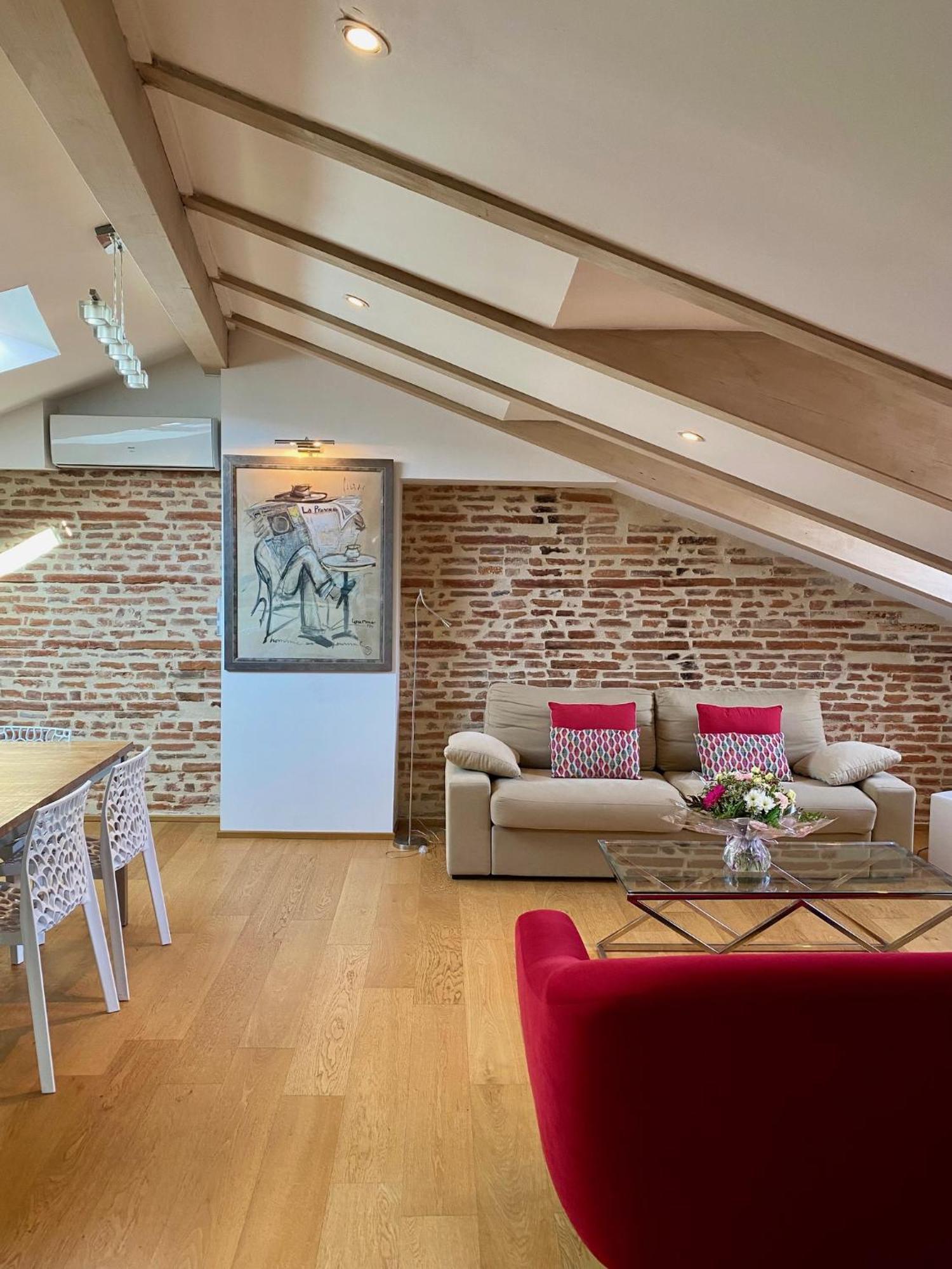 Apartamento Les Toits Du Capitole - Loft De Standing 60 M2 - Parking En Option Toulouse Exterior foto